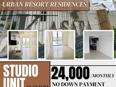 rfo condo in pasig|For Sale RFO Studio Resort Type Condominium in Pasig City.